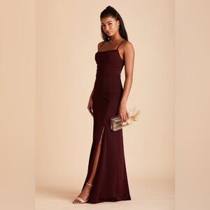 Birdy Grey Crepe Ash Dress Size Small in Cabernet NWT